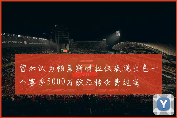 曾加认为帕莱斯特拉仅表现出色一个赛季5000万欧元转会费过高